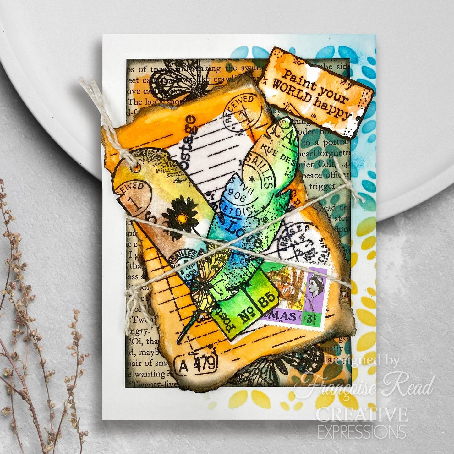 Woodware Medina 6 in x 6 in Stencil