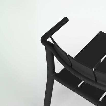 Yard Counter Stool with Arms<br> Indoor & Outdoor Use