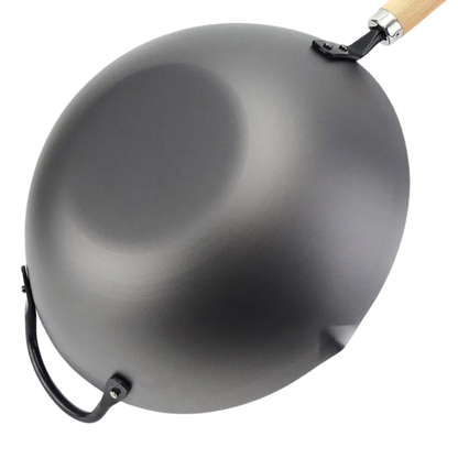 Yoshikawa Cook-Pal Ren 33cm Nitrided Carbon Steel Beijing Wok