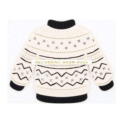Stitched Christmas Sweater Etched Dies from the Christmas Collection
