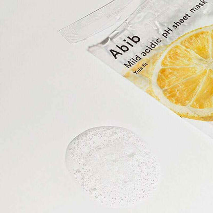 Abib Mild Acidic pH Sheet Mask Yuja Fit 30ml
