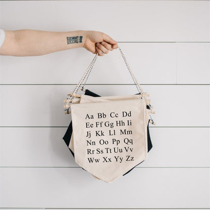 Alphabet Canvas Banner