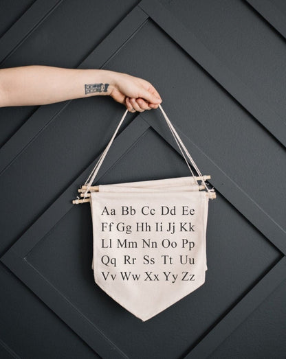 Alphabet Canvas Banner
