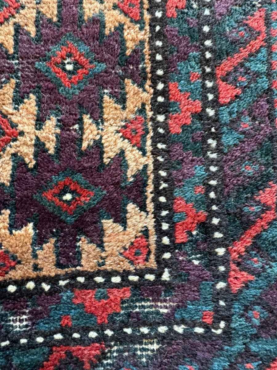 Antique Baluch Bag Face Rug | 1' 6" x 3'
