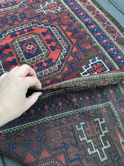 Antique Persian Baluch Rug | 5' 1" x 3'