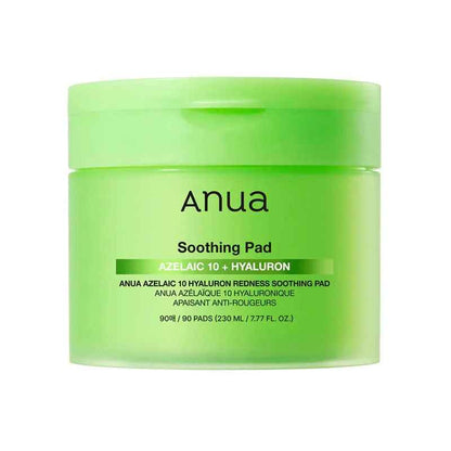 Anua Azelaicacid 10 Hyaluron Redness Soothing Pad 230ml / 90pads