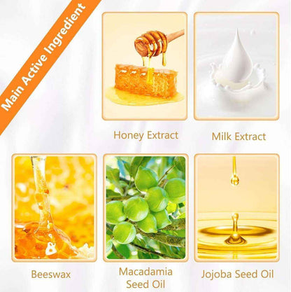 APIEU Honey & Milk Lip Scrub 8ml