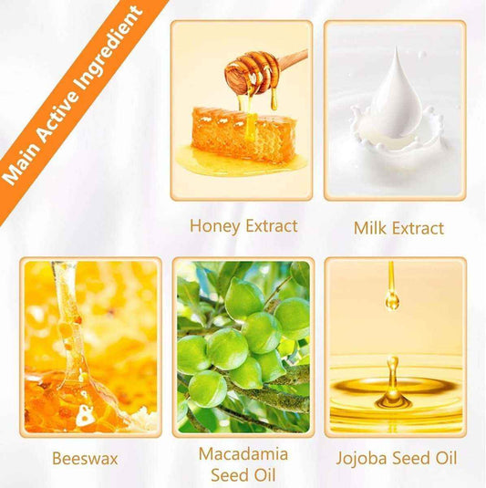 APIEU Honey & Milk Lip Scrub 8ml