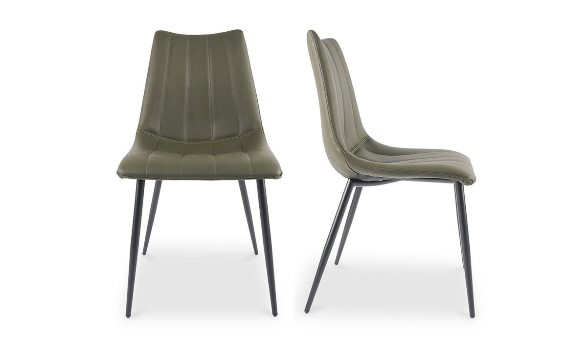 Arlo Dining Chair Dark Green (Set of Two)