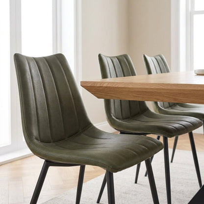 Arlo Dining Chair Dark Green (Set of Two)