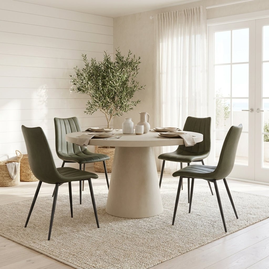 Arlo Dining Chair Dark Green (Set of Two)
