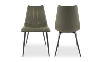Arlo Dining Chair Dark Green (Set of Two)