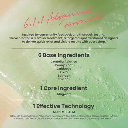 Axis-y Mugwort Green Vital Energy Complex Sheet Mask 27ml