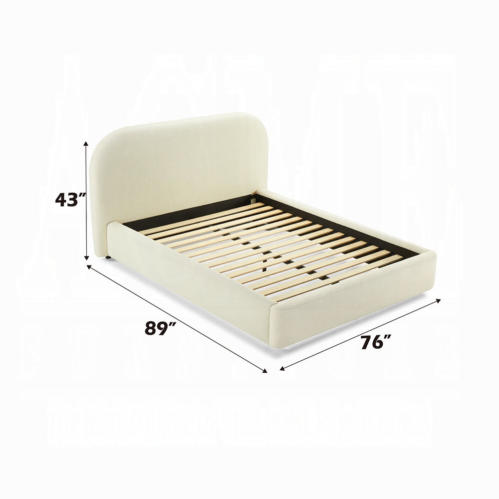 Urban Upholstered Platform Bed - Beige