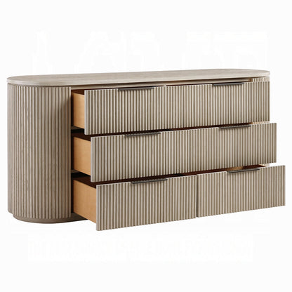 Chianti Luxury Chanel Dresser- Light Oak