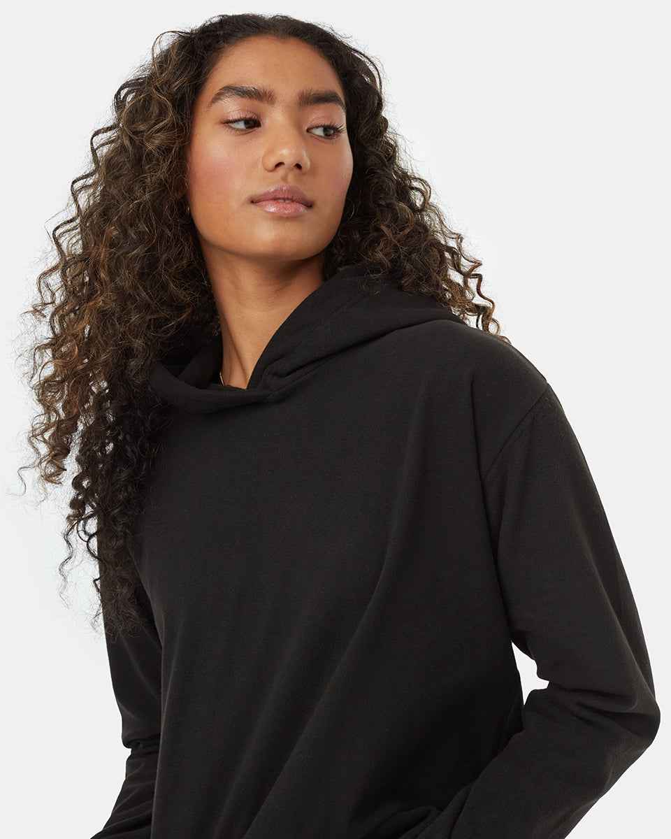 Luxe Cropped Hoodie