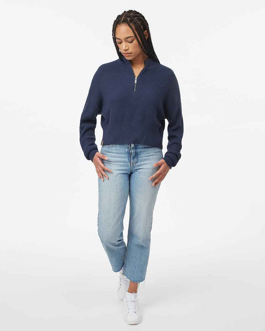 Highline 1/4 Zip Mock Neck