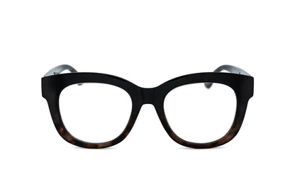 Alba – Oversized Clear Reading Glasses | Bolero Eyewear