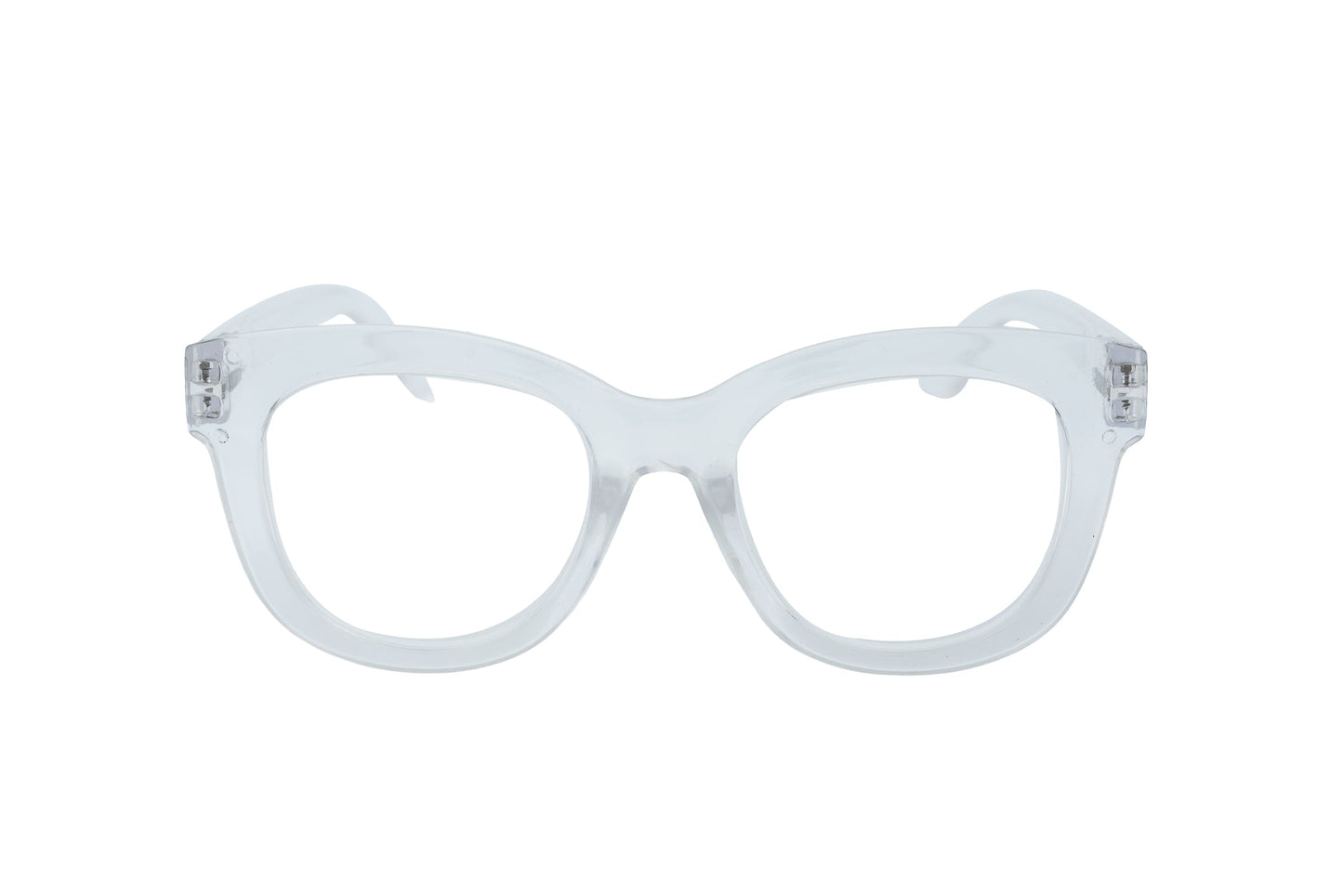 Alba – Oversized Clear Reading Glasses | Bolero Eyewear