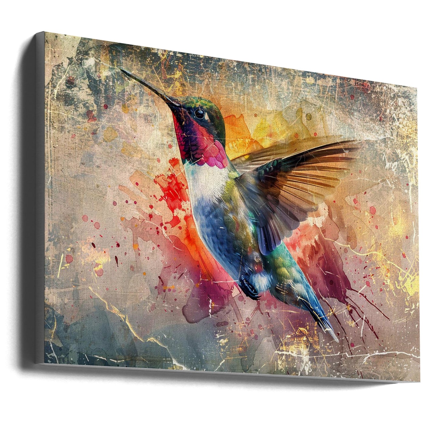 Wandkunst Vogel Vögel Tier Vintage Kunst Illustration Wandbilder 12