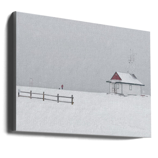 Wall art Guild House on the beach I Canvas Wall Art
