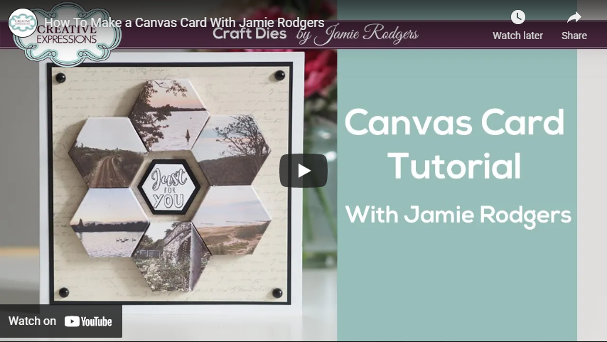 Jamie Rodgers Canvas Collection Triangle