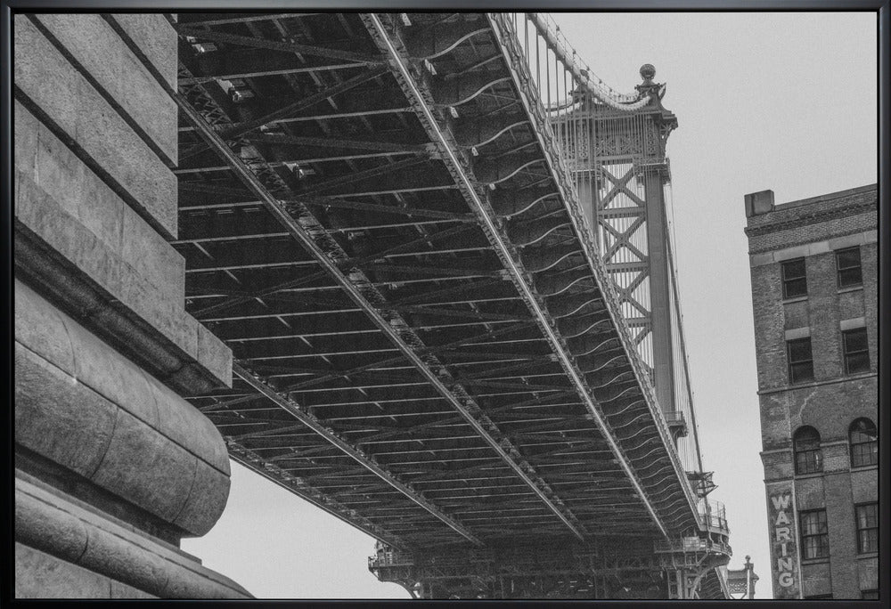 Wall art Manhattan Bridge - Brooklyn New York