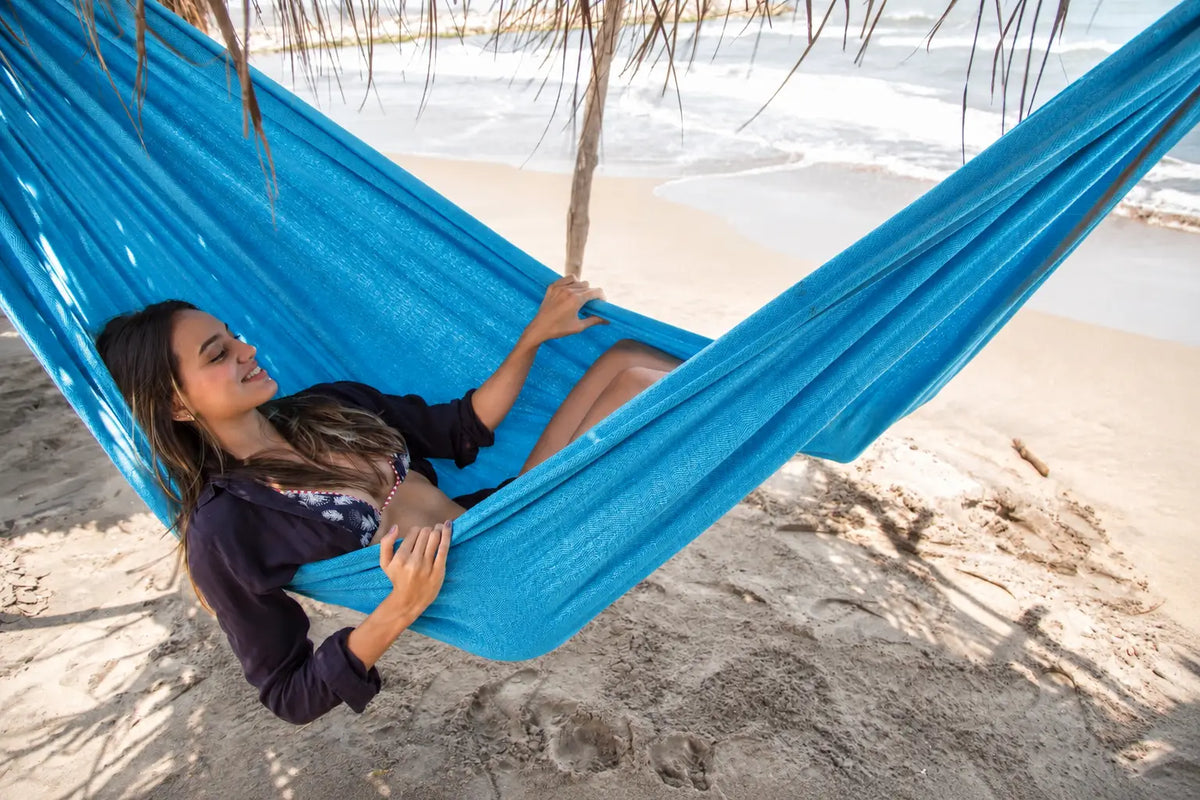 コロンビア製ダブルハンモック
