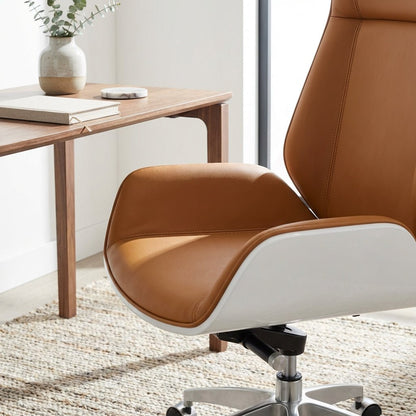 Cartagena Premium Two-Tone Leather Office Chair