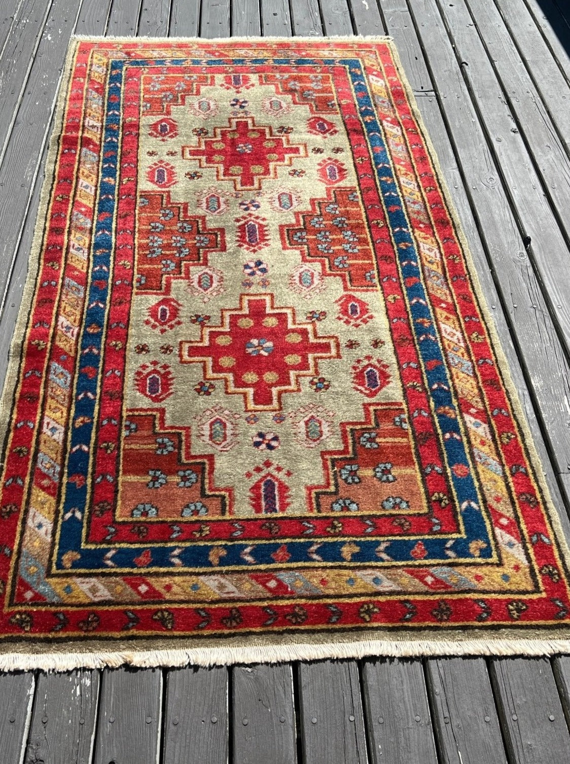 Kaukasischer Derbend Teppich | 0,94 m x 1,83 m