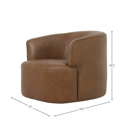 Chandler Swivel Club Chair