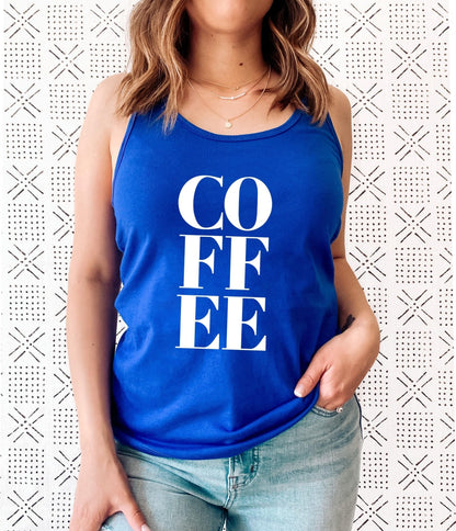 Coffee Racerback Tank Top
