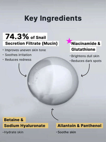 COSRX Advanced Snail Radiance Dual Essence 80ml