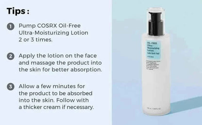 COSRX Oil Free Ultra Moisturizing Lotion With Birch Sap 100ml