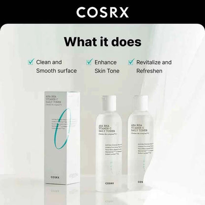 COSRX Refresh AHA BHA Vitamin C Booster Toner 150ml
