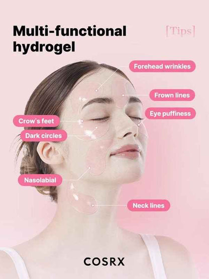 COSRX The Peptide Collagen Hydrogel Eye Patch 60pcs