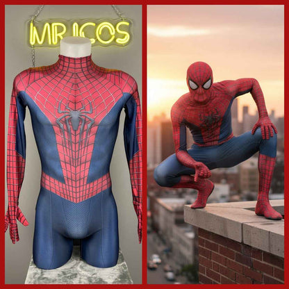 Super Hero Amazing Spider Cosplay Full Bodysuit Halloween Costume Zentai