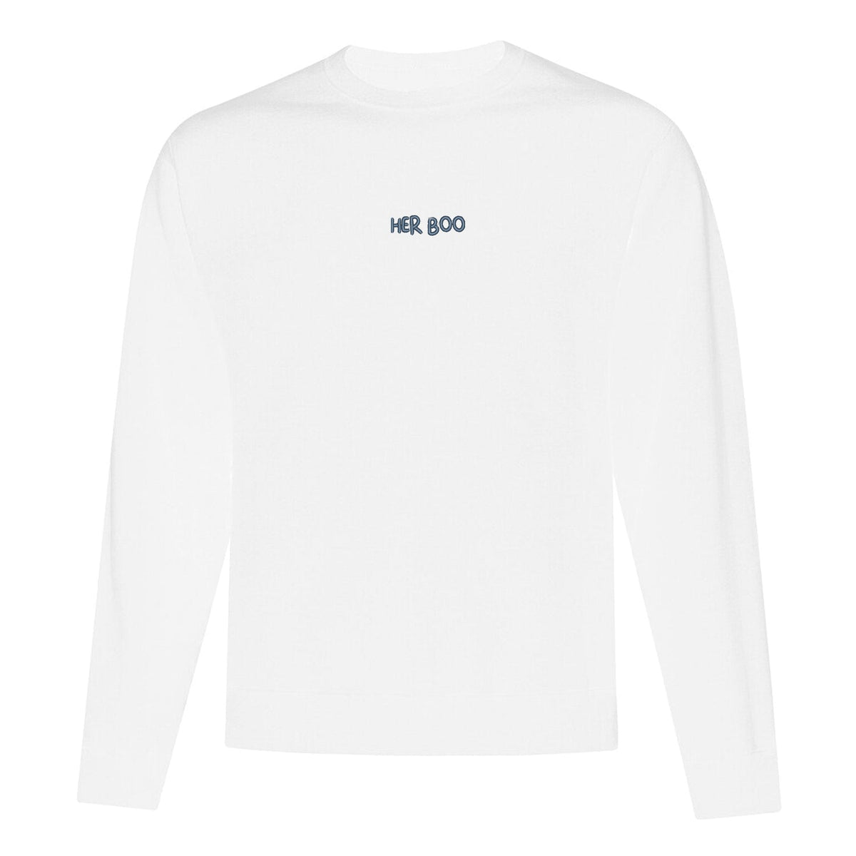 Crewneck "Her Boo" brodé