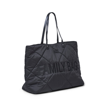 Cloud Comfort Puffer Family Bag - Black