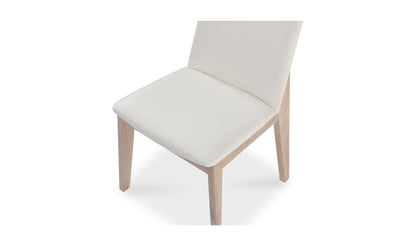 Dalton Dining Chair Cream White (Set of Two)