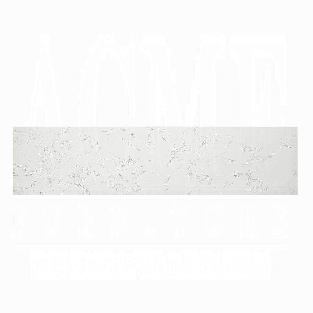 Nocturne Faux Marble Server/Fireplace - Espresso