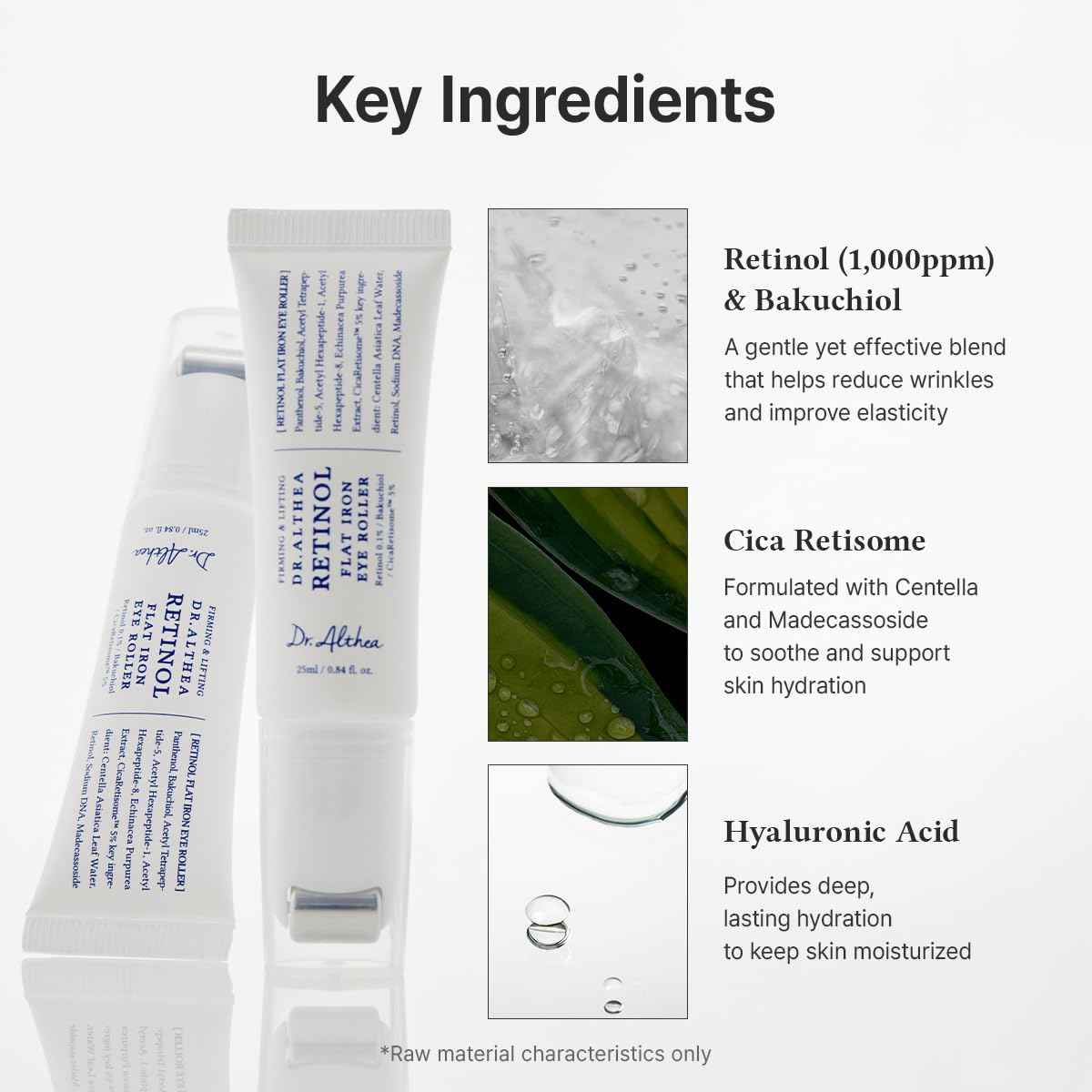 Dr.Althea Retinol Flat Iron Eye Roller 25ml