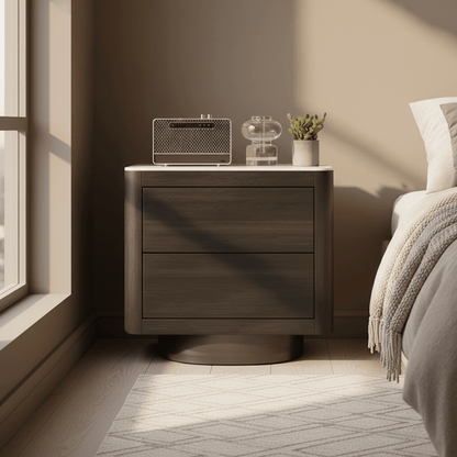 Eclipse Smoked Oak Nightstand