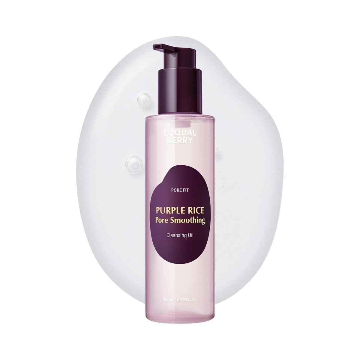 Eqqualberry Purple Rice Pore Smoothing Cleansing Oil 200ml