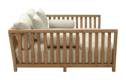 Sunhaven Indoor/Outdoor Daybed Lounger - Taupe
