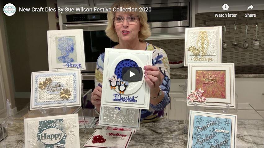 Dies by Sue Wilson Festive Merry & Bright