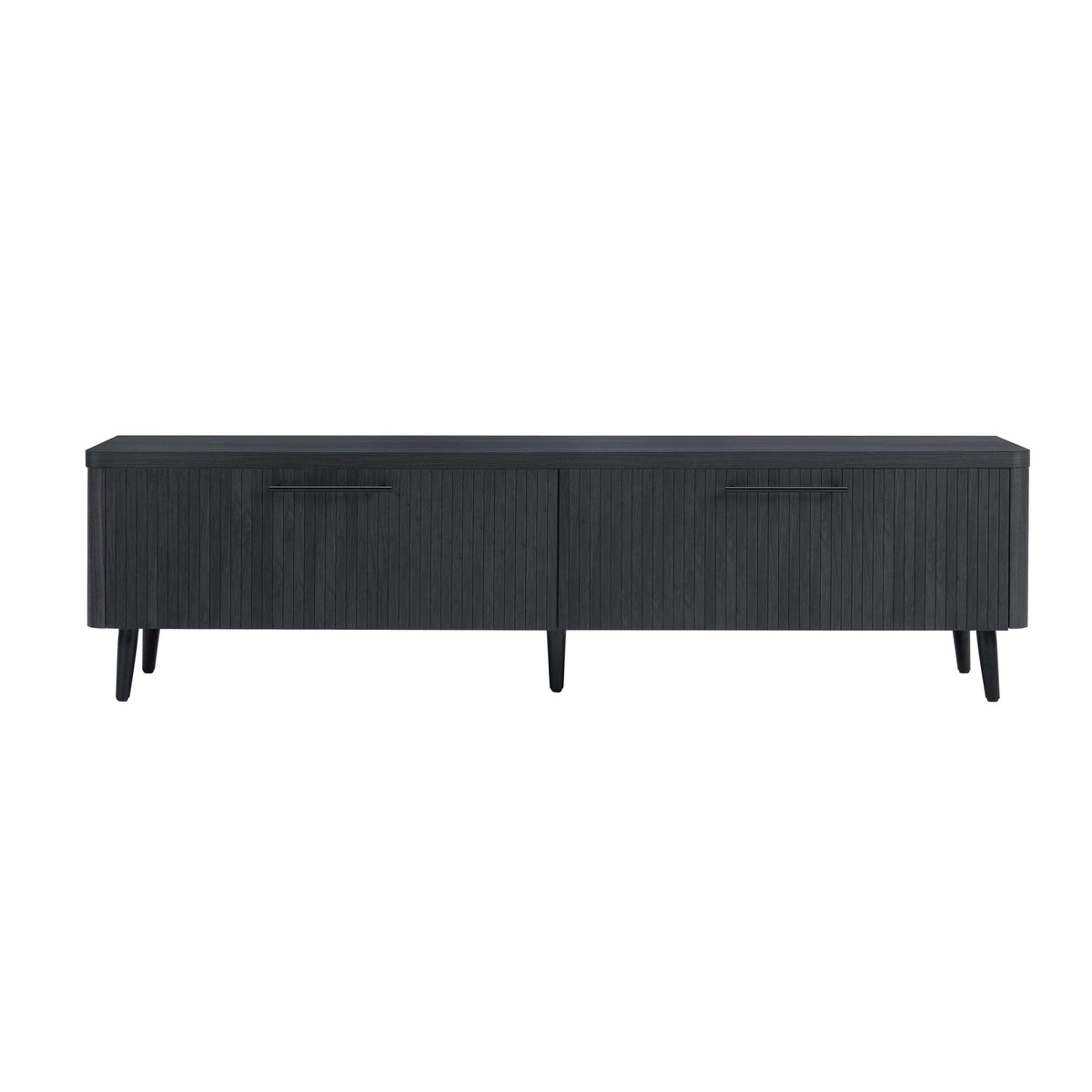 Tempo 69" Fluted TV Stand with 2 Drawers - Multiple Color Options