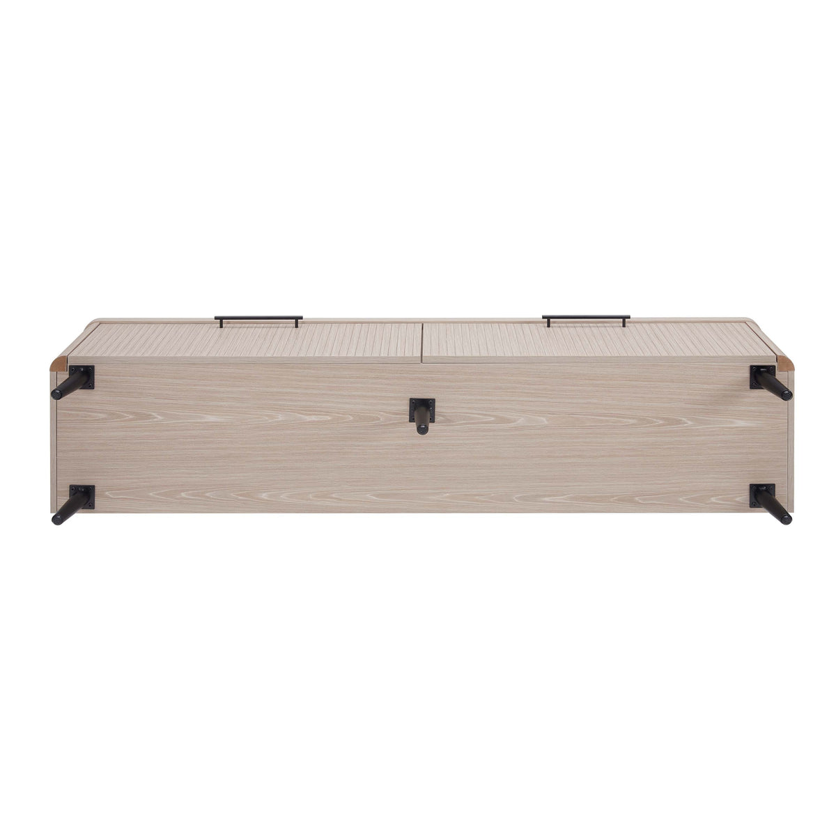 Tempo 69" Fluted TV Stand with 2 Drawers - Multiple Color Options