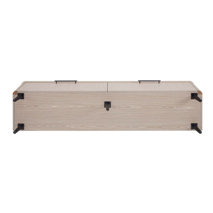 Tempo 69" Fluted TV Stand with 2 Drawers - Multiple Color Options