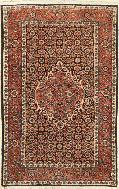 Fine Bidjar Rug | 4' 3" x 2' 10"